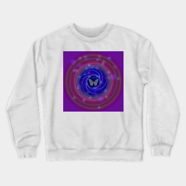 Butterfly Crewneck Sweatshirt by MaxwellFranklinBeck